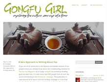 Tablet Screenshot of gongfugirl.com